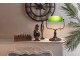 Zelená bankovní lampa tiffany Velves - 27*20*36 cm 1x E27 / max 60w Clayre & Eef