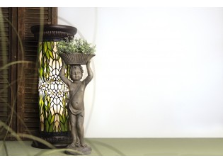 Stojací lampa Tiffany - Ø 31*78 cm 1x E27 / Max 60W
