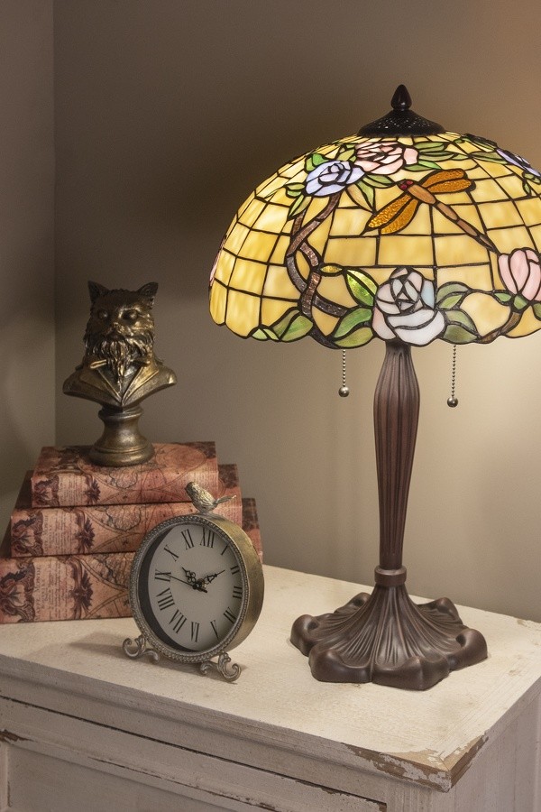 Noha ke stolní lampě Tiffany - Ø 23*62 cm / E27/60w Clayre & Eef Noha ke stolní lampě Tiffany - Ø 23*62 cm / E27/60w Clayre & Eef
