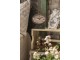 Bílý oválný fotorámeček s andělíčkem - 14*3*23 cm / 9*13 cm Clayre & Eef
