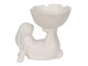 Keramická dekorační miska s králíčkem - 15*11*14 cm Clayre & Eef