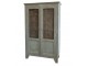 Opálová antik dřevěná skříň French antiek - 113*44*184cm Chic Antique