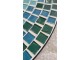 Kovový set zahradního nábytku s mozaikou Turquoise – Ø 60*72 cm / 36*35*91 cm Clayre & Eef