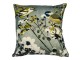 Sametový polšář s dekorem květin a ptáčky Wild Flowers - 45*45*15cm Mars & More 