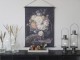 Nástěnná vintage mapa s květy Floral print - 76*97 cm Chic Antique
