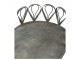 Šedý kovový retro stojan na květiny Storage rack - 91*36*168 cm Clayre & Eef