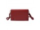 Vínová elegantní peněženka a crossbody kabelka v jednom - 20*14 cm Clayre & Eef