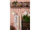 Bavlněný oboustranný košík na pečivo s květy Litttle Rose Collection - 35*35*8 cm Clayre & Eef