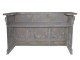 Mocca antik barový pult Vintage desk - 217*76*118 cm Chic Antique