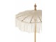 Přírodní drhaný slunečník na stůl Macrame - ∅65*95 cm J-Line by Jolipa