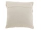 Přírodní polštář s drhaným vzorem a střapci Macramé Cosy - 45*17*45 cm J-Line by Jolipa