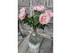 Dekorace umělá růžová růže Rose Lora - 71 cm Ostatn&iacute;