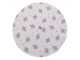 Bavlněná kulatá utěrka Lavander Garden - Ø 80 cm Clayre & Eef