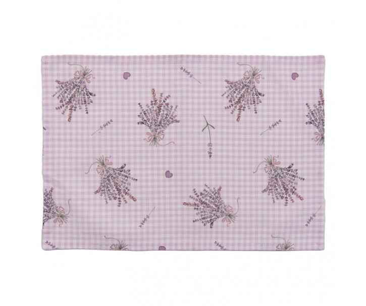 Textilní prostírání Lavander Garden (sada 6ks) - 48*33 cm Clayre & Eef