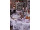 Textilní prostírání Lavander Garden (sada 6ks) - 48*33 cm Clayre & Eef
