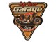 Kovová nástěnná cedule Cafe Racer Garage - 40*1*40 cm Clayre & Eef