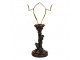 Stolní lampa Tiffany Flower White - Ø 18*32 cm E14/max 1*25W Clayre & Eef