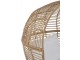 Béžové ratanové zahradní křeslo Lounge Beige Oval - 115*110*148 cm J-Line by Jolipa