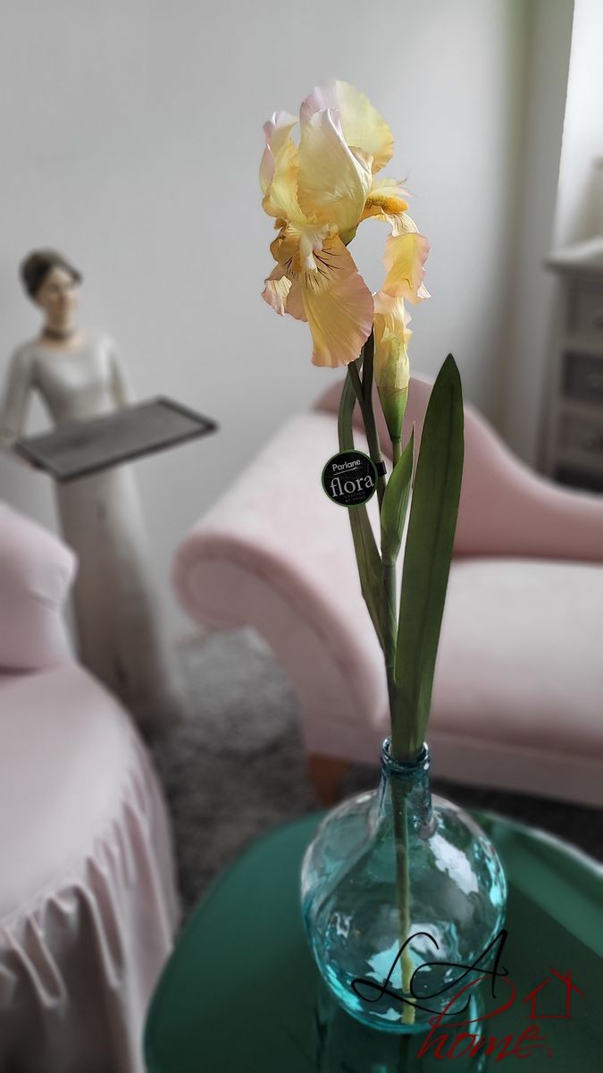 Dekorace umělý žlutý kosatec Iris Pale - 81 cm Ostatní Dekorace umělý žlutý kosatec Iris Pale - 81 cm Ostatní