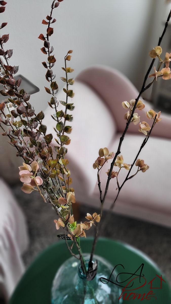 Dekorace umělá větvička s listy Berry Spray Dusky pink - 80 cm Ostatní Dekorace umělá větvička s listy Berry Spray Dusky pink - 80 cm Ostatní