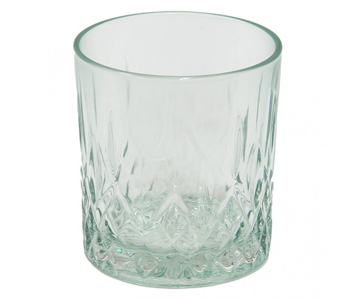 Zelená nápojová sklenička Water Green - Ø 8*9 cm / 300 ml Clayre & Eef