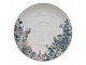 Porcelánový šálek s podšálkem a květy - 12*10*6 cm / Ø 15*2 cm / 250 ml Clayre & Eef