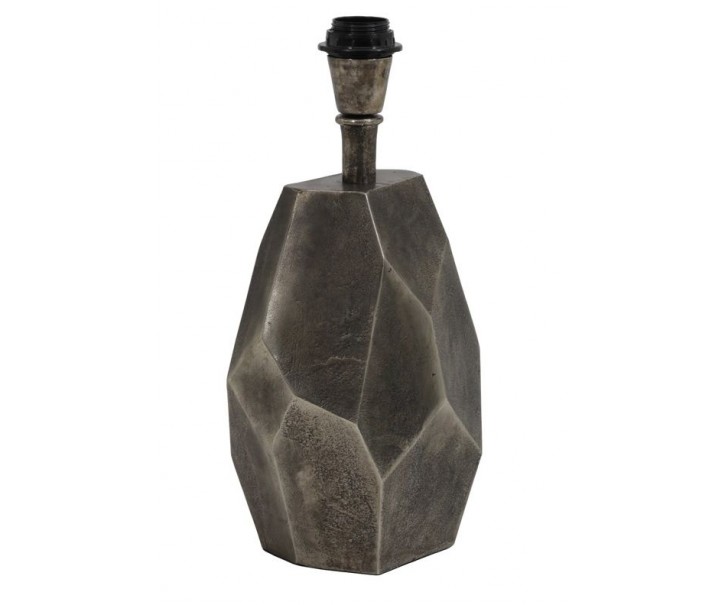 Granitová antik kovová základna k lampě Camy pearl - 18*15*35cm / E27 Light & Living