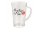 Skleněný hrnek s nápisem Hot Tea - 11*8*13 cm / 300 ml Clayre & Eef