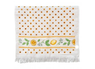 Kuchyňský froté ručník s citróny Lemons & Leafs - 40*66 cm