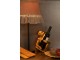 Stolní lampa s béžovým stínidlem s třásněmi Solange - Ø 30*55 cm/ E27/ 40W J-Line by Jolipa