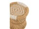 Přírodní bambusový odkládací stolek Stool Bamboo - Ø40*41cm J-Line by Jolipa