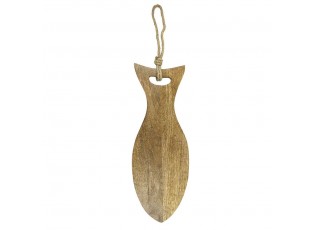 Prkénko ve tvaru ryby z mangového dřeva Mango wood Fish - 18*1.5*51cm