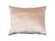Růžový sametový polštář s ornamenty Paisley blush pink - 45*15*35cm Mars & More 