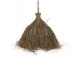 Přírodní stropní světlo se stínidlem z trávy Papua grass - Ø 55*66 cm/ E27 J-Line by Jolipa