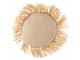Dekorační kulatý polštářek z přírodní trávy Raffia natural - 45*15*45 cm J-Line by Jolipa