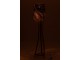 Stojací lampa z teakového dřeva a stínidlem z trávy Rafi grass - Ø 42*175 cm/ E27/ 70W J-Line by Jolipa