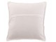 Bílý bavlněný polštář s krajkou Lace white - 43*10*43cm J-Line by Jolipa