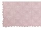 Fialkový bavlněný krajkový ubrus Lace violet - 200*135cm J-Line by Jolipa