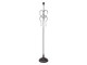 Hnědá kovová retro stojací lampa Indus - 37*27*169 cm Clayre & Eef
