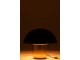 Černo-zlatá kovová stolní lampa Mushroom Large - Ø 50*45cm J-Line by Jolipa