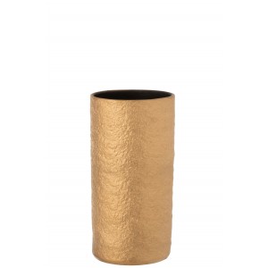 Zlatá keramická váza Gatsby M - Ø16*30 cm