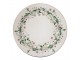 Porcelánový dezertní talířek s květy Flower fields - Ø 21*2 cm Clayre & Eef