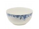 Porcelánová miska s modrými květy Blue Flowers - Ø 14*7 cm / 500ml Clayre & Eef