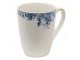Porcelánový hrnek s modrými květy Blue Flowers - 12*9*11 cm / 330ml Clayre & Eef