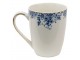 Porcelánový hrnek s modrými květy Blue Flowers - 12*9*11 cm / 330ml Clayre & Eef
