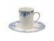 Porcelánový hrnek s modrými květy Blue Flowers - 12*9*11 cm / 330ml Clayre & Eef