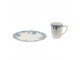 Porcelánový hrnek s modrými květy Blue Flowers - 12*9*11 cm / 330ml Clayre & Eef