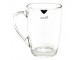 Skleněný hrnek se srdíčkem Love Birds - 11*8*11 cm / 300 ml Clayre & Eef