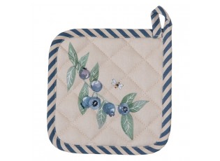 Bavlněná chňapka - podložka Blueberry Fields - 16*16cm