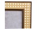 Hnědý fotorámeček s designem ratanovým výpletem - 18*1*23 cm / 10*15 cm Clayre & Eef